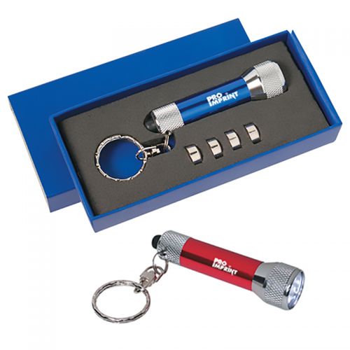 Custom Aluminum Led Flashlight Keychains