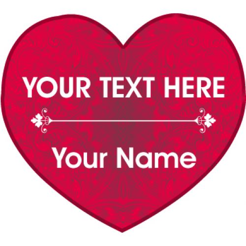 Promotional Heart-Shaped Save the Date Magnets