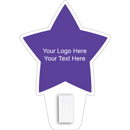 Custom Printed Star Shaped Power Clips Magnets