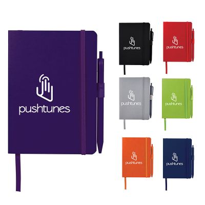 Customized Hue Soft Bound Notebooks with Pen