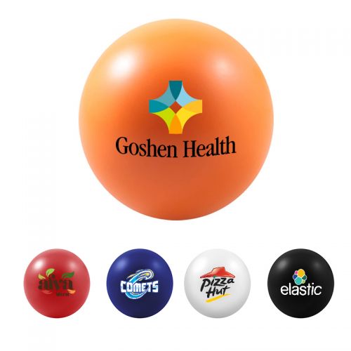 Personalized Round Stress Reliever Balls