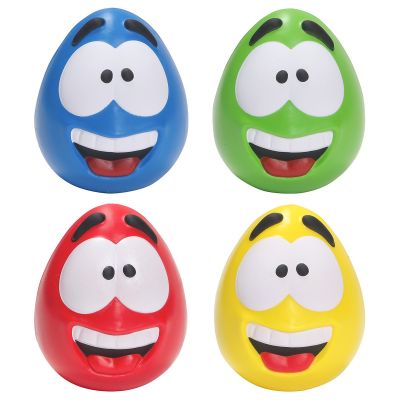 Custom Happy Face Slo-Release Serenity Squishy Stress Relievers