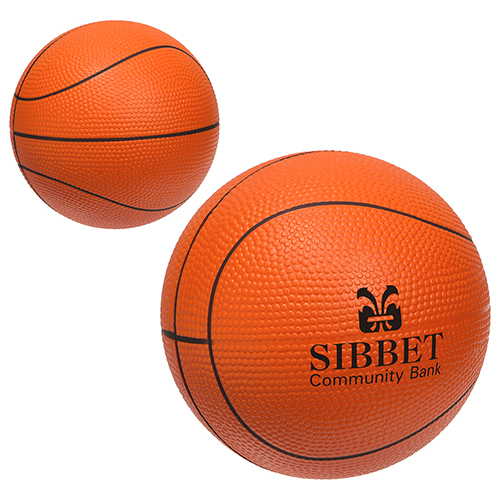Large Basket Ball Stress Relievers
