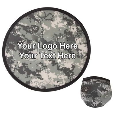 10 Inch Printed Camouflage Flexible Flyers with Pouch