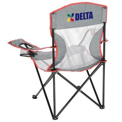 Custom Printed Camping Poly Canvas Folding Chairs