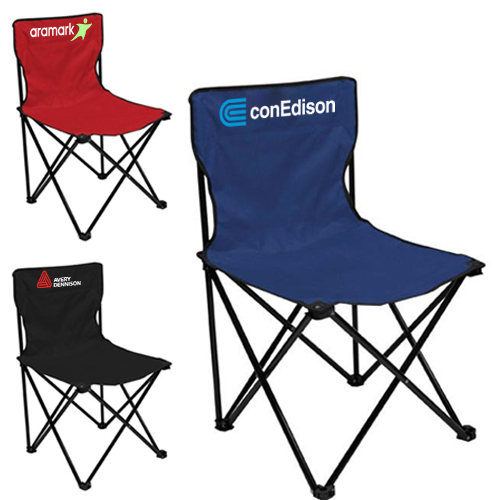 personalized economy folding chairs red