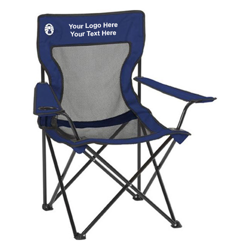 Promotional Logo Poly-Oxford Coleman Folding Chairs