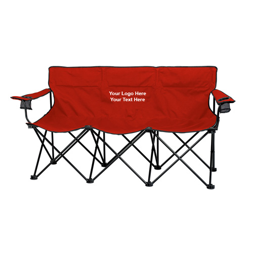 Personalized Trio Portable Folding Chairs