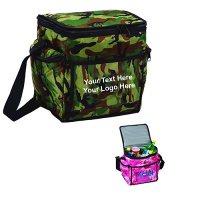 Custom 24 Can Camouflage Cooler Bags