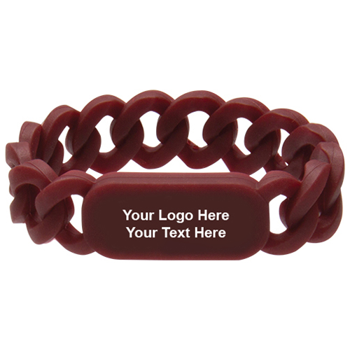 Personalized Silicone Link Wristbands