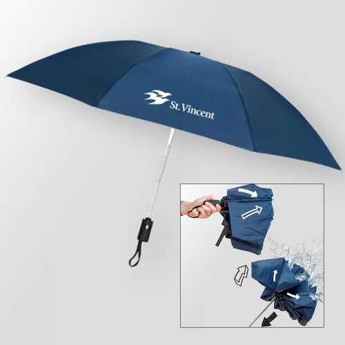 Promotional Renegade Auto Open/Close Inverted Umbrellas
