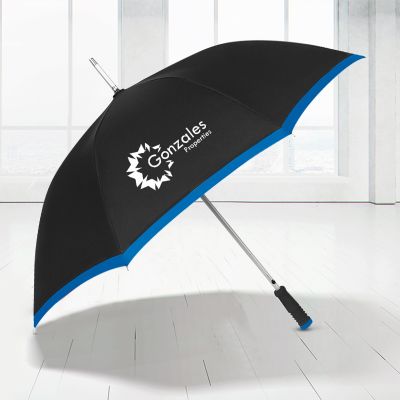 Two-Tone Custom Printed Logo Umbrellas