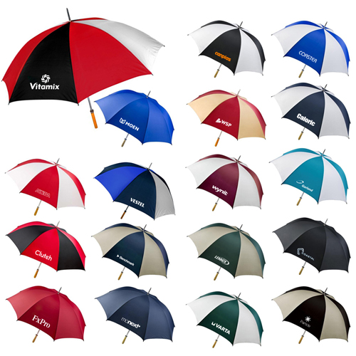 60 Inch Arc Custom Auto Open Folding Umbrellas
