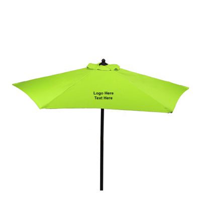 Printed New Steel Market Patio Umbrellas