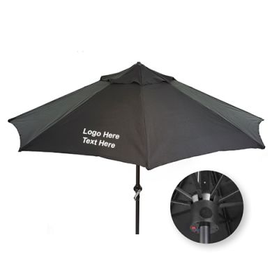 9 Ft Promotional Music Umbrellas with Bluetooth Speaker