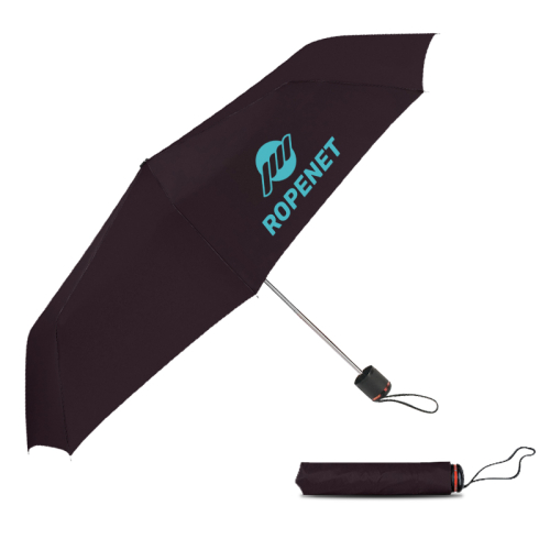 43 Inch Arc Promotional Super-Mini Telescopic Folding Umbrellas