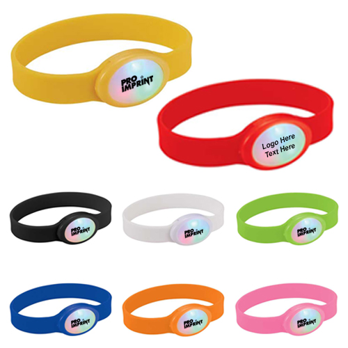 Promotional Multi-Color Flashing LED Bracelets