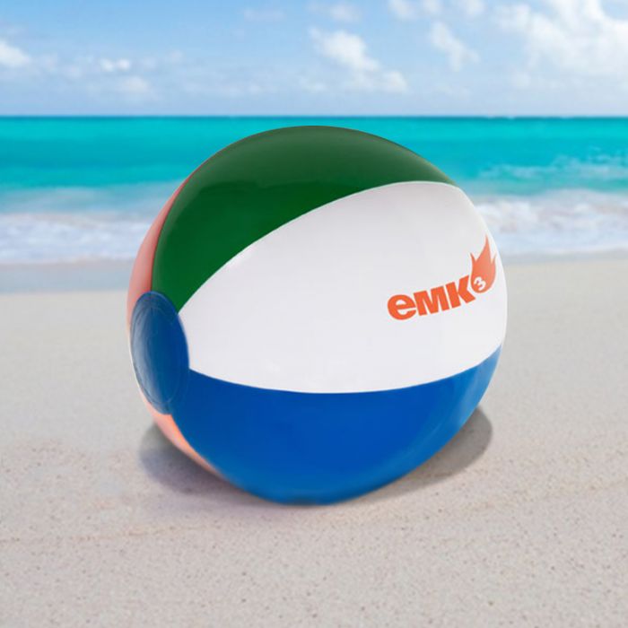 16 Inch Promotional Inflatable Multi-Color Beach Balls