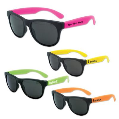 Custom Imprinted Neon Sunglasses Assortment