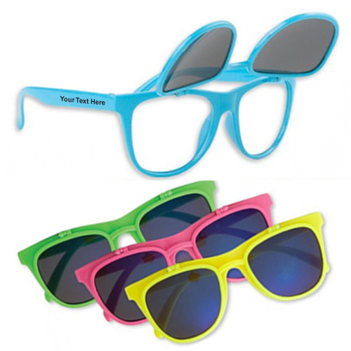 Customized Flip Up Sunglasses