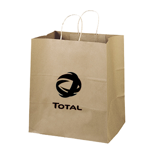 Custom Eco Shopper-Brute Paper Bags