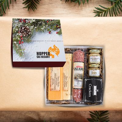 Custom Deluxe Charcuterie Gourmet Meat & Cheese Set Chairman Gift Boxes
