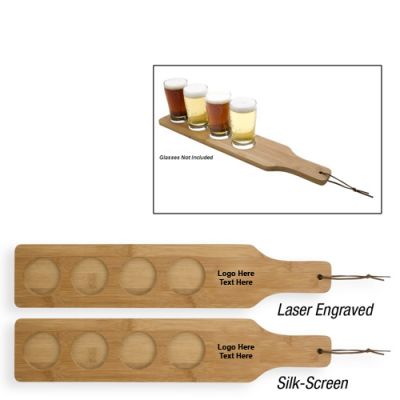Custom Imprinted Bamboo Flight Paddles