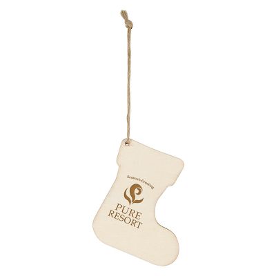 Personalized Wood Ornaments - Stocking