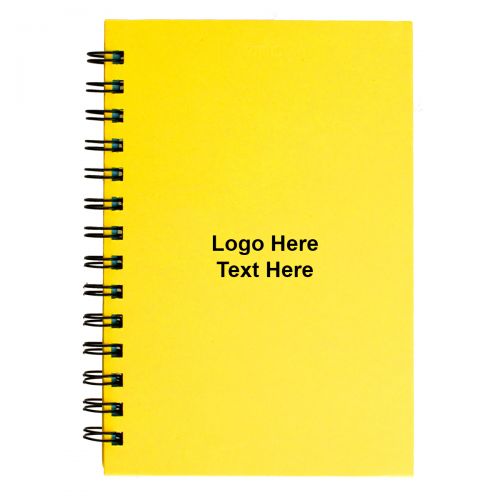 Promotional 5x7 Inch Spiral Notebooks with Colored Paper