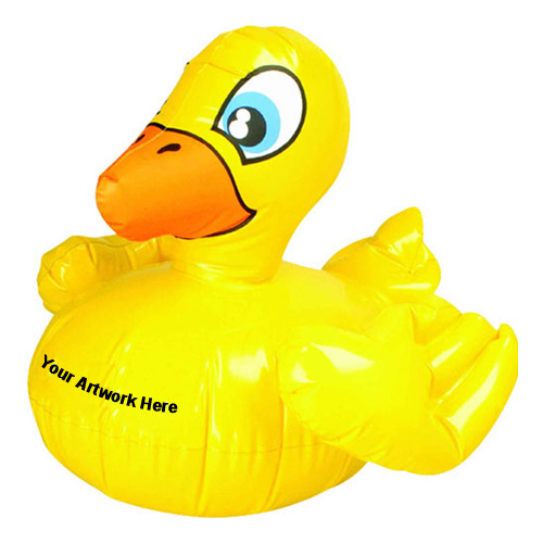 Imprinted Inflatable Rubber Ducks