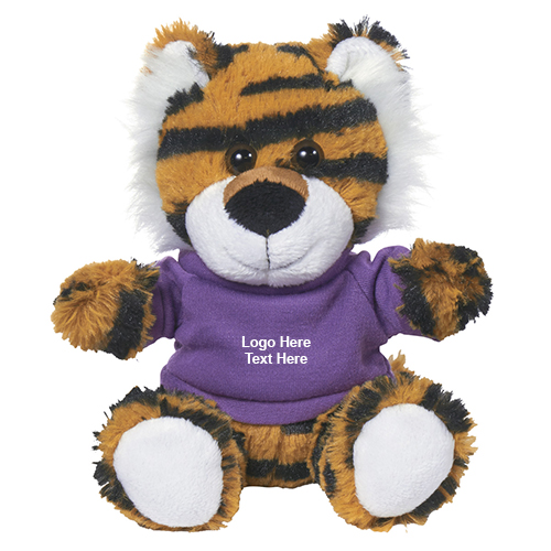 6 Inch Customized Terrific Tiger with Shirts