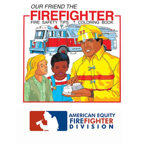 Custom Coloring Books Our Friend The Firefighter