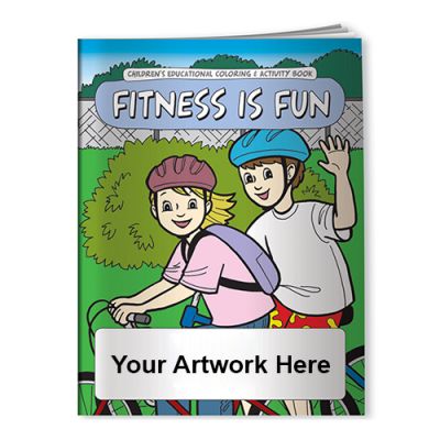 Customized Fitness Is Fun Coloring Books