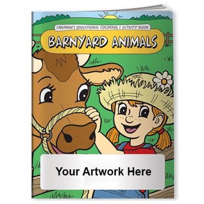 Promotional Barnyard Animals Coloring Books