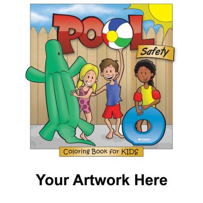 Custom Coloring Books-Pool Safety For Kids