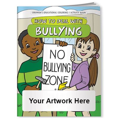 Promotional How To Deal with Bullying Coloring Books