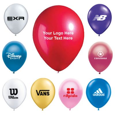 9 Inch Customized Metallic Color Balloons