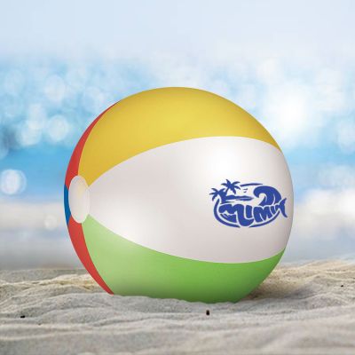 12 inch custom printed beach balls