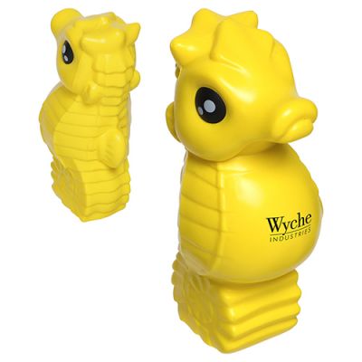 Custom Printed Seahorse Shaped Stress Relievers