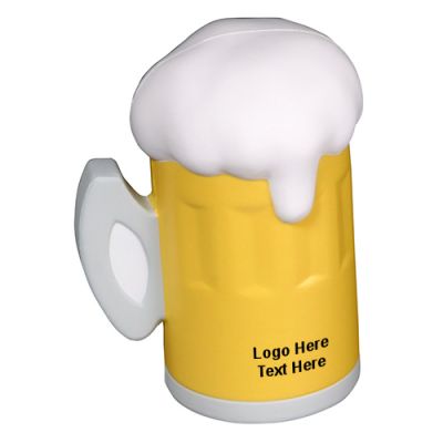 Personalized Beer Mug Stress Relievers