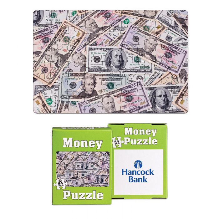 54 Piece Mini Money Puzzles