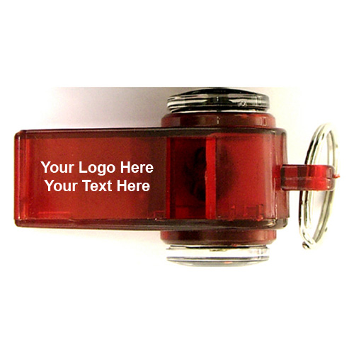 Promotional Whistle with Compass Thermometer Keychains