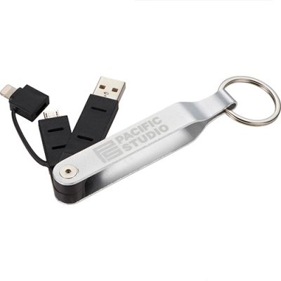 Promotional MFi Certified Dual Lightning Micro USB Cables