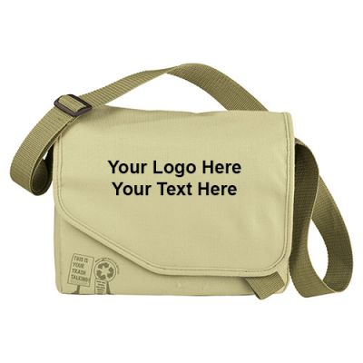 Personalized Recycled Tablet Messenger Bags