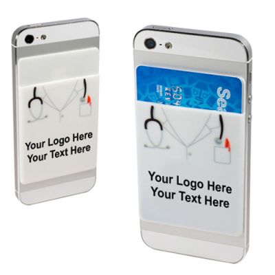 Promotional Doctor Silicone Mobile Device Pockets
