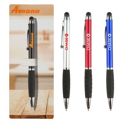 Customized Plastic Twist Action Stylus Pen with 6 Colors