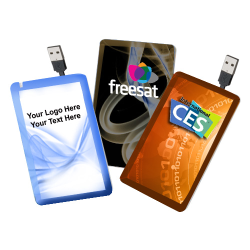 Personalized Credit Card USB 2.0 Flash Drive