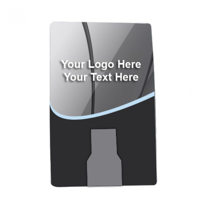 Promotional Slim Credit Card Flash Drives 8GB Imprinted  Blank  Sample