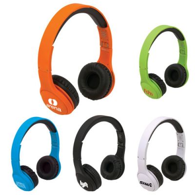 Logo Boompods™ Headphones with 5 Colors