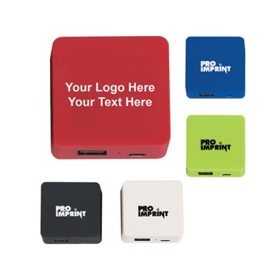 Promotional Power Banks with Rubber Finish